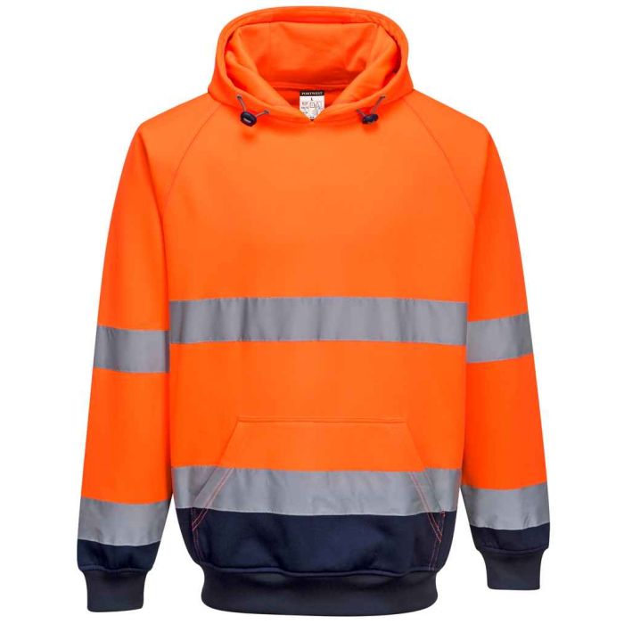 Portwest Hi-Vis Two Tone Hooded Sweatshirt main product photo