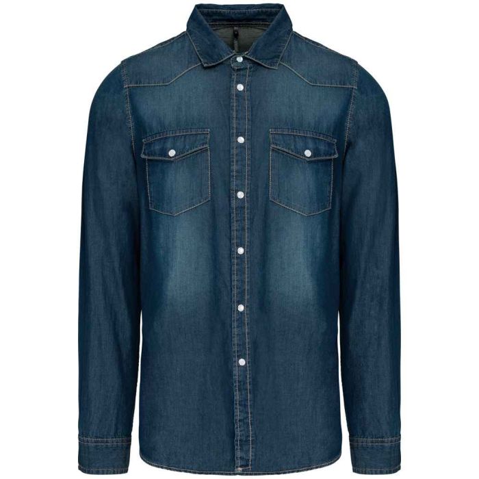 Kariban Long Sleeve Denim Shirt main product photo