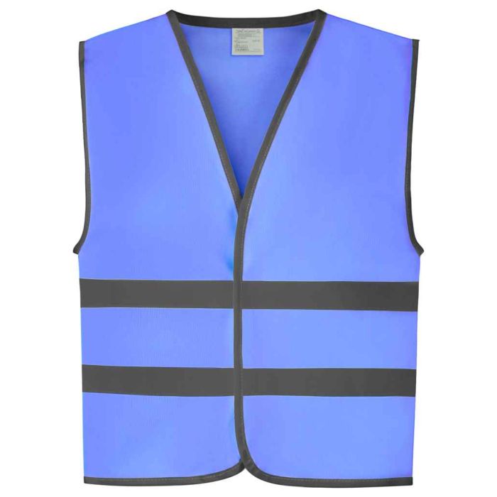 Yoko Kids Hi-Vis Two Band Waistcoat main product photo
