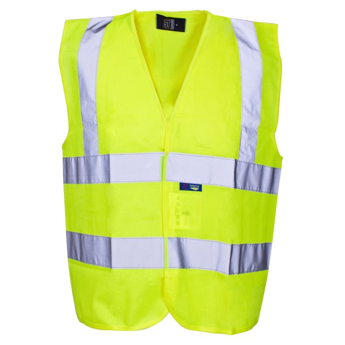 Hi Vis Yellow Builders Vest main product photo
