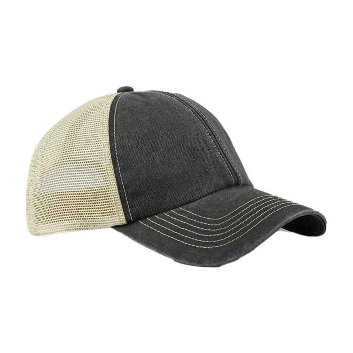 Beechfield 6 Panel Vintage Trucker Cap main product photo
