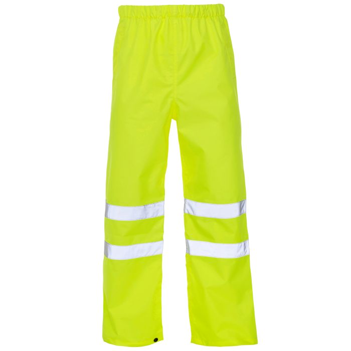 Hi Vis Yellow Overtrousers Knee Bands main product photo