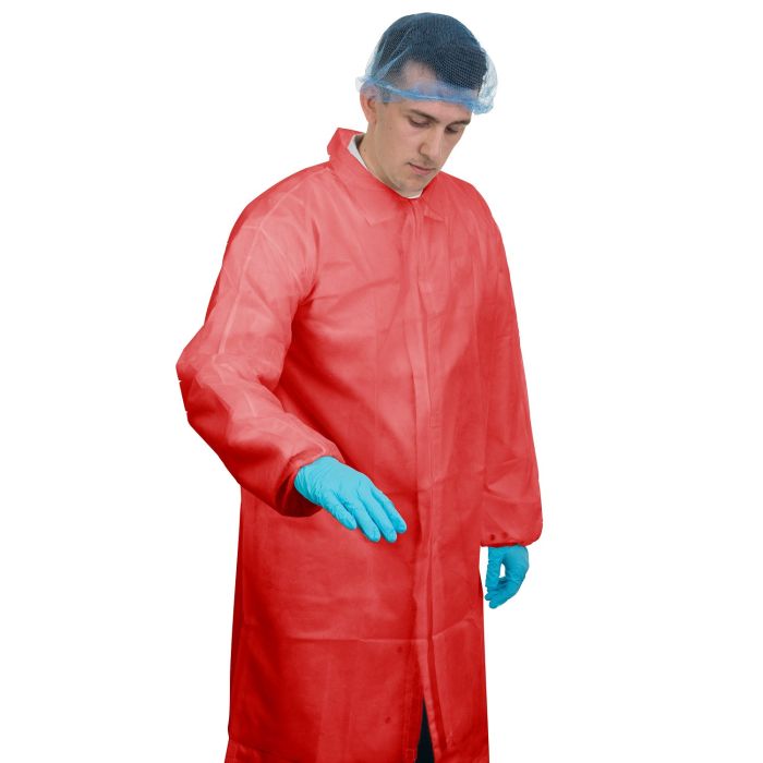 Non-Woven Coats - Velcro with Elasticated Cuffs - Case main product photo