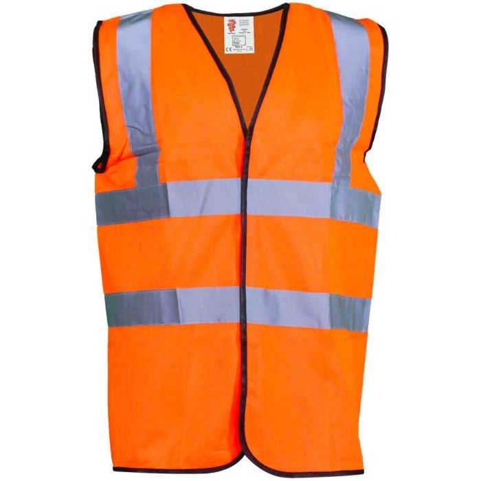 Warrior Hi-Vis Waistcoat main product photo