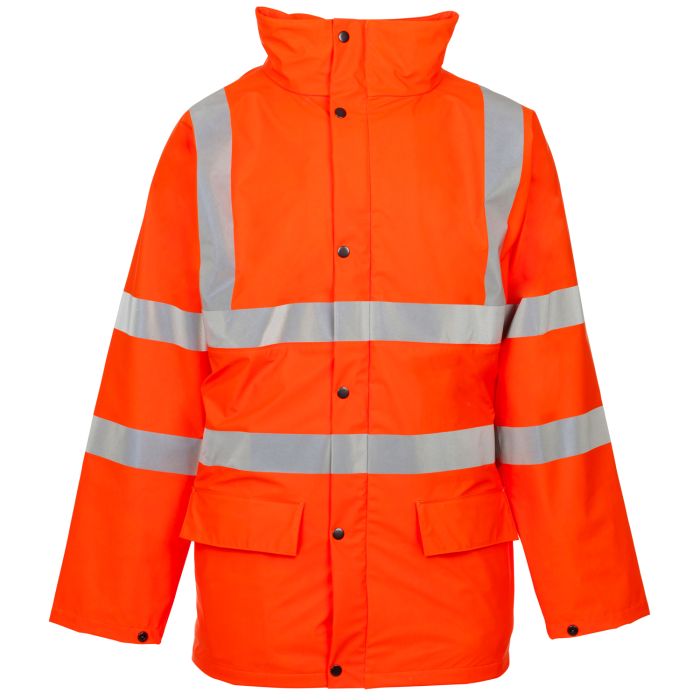 Hi Vis Orange Storm-Flex PU Parka main product photo