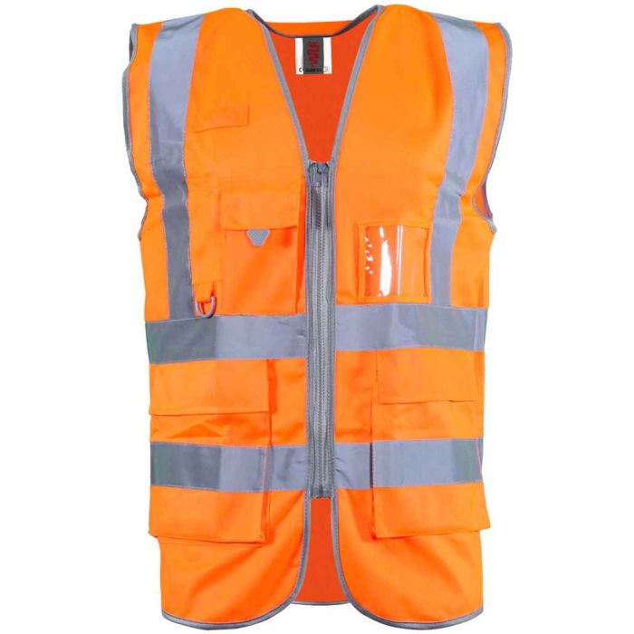 Warrior Hi-Vis Executive Waistcoat main product photo