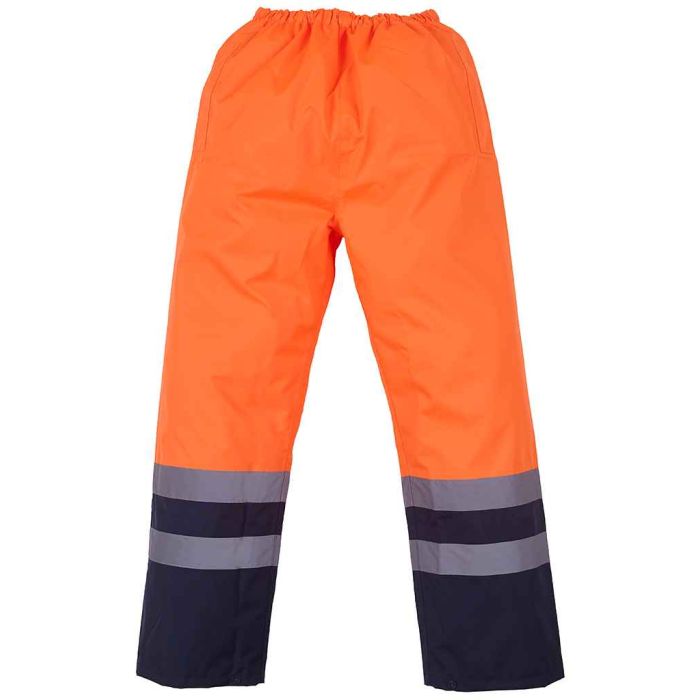 Yoko Hi-Vis Two Tone Waterproof Overtrousers main product photo