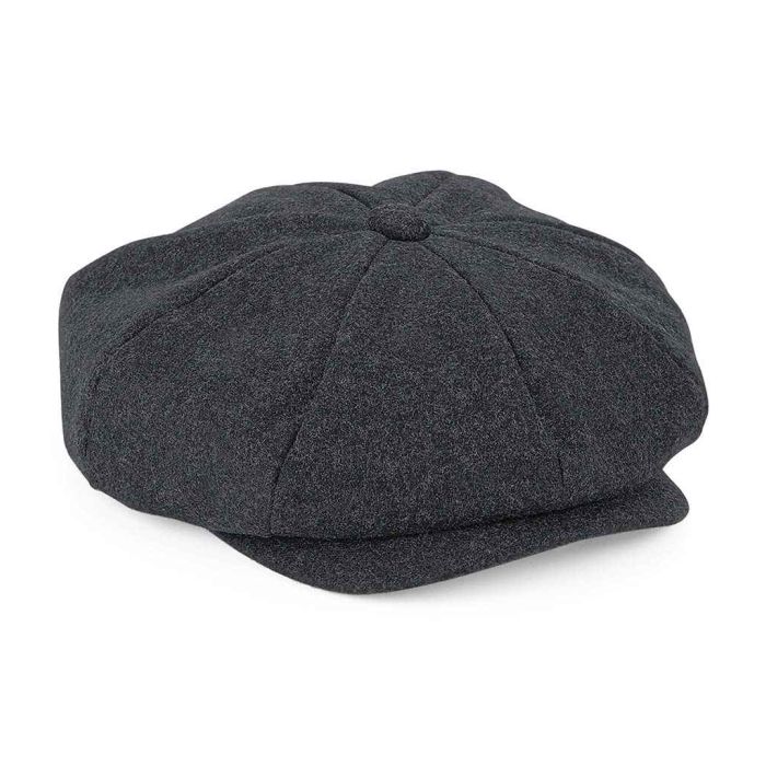 Beechfield Melton Wool Baker Boy Cap main product photo