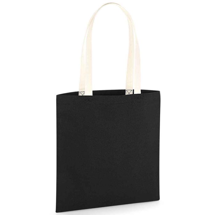 Westford Mill EarthAware? Organic Bag For Life - Contrast Handles main product photo