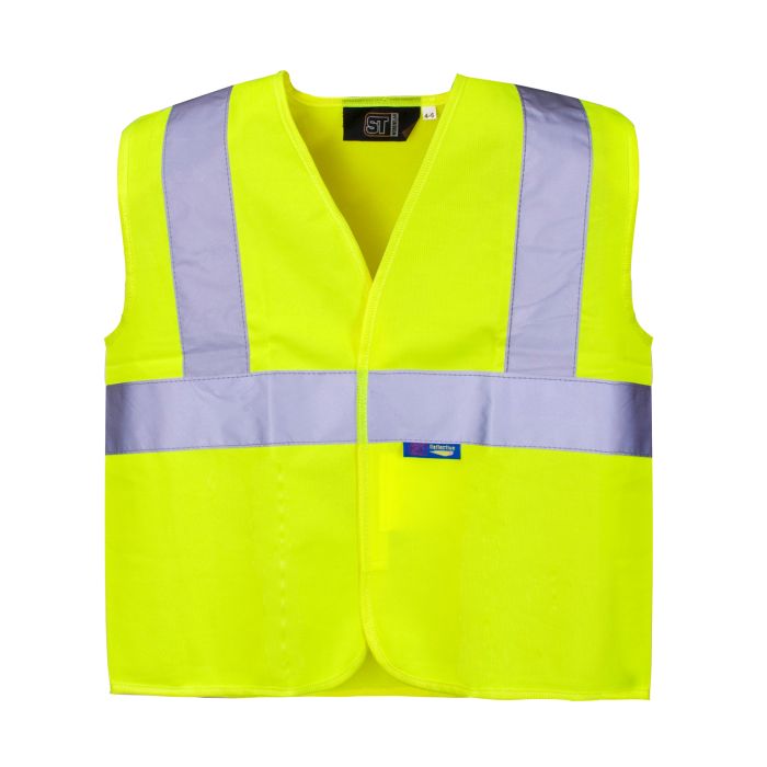 Hi Vis Yellow Junior Vest main product photo