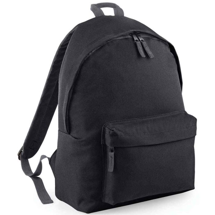 BagBase Maxi Fashion Backpack - Black - ONE