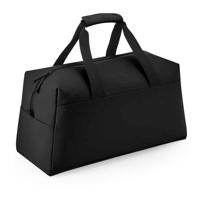 BagBase Matte PU Weekender - Black - ONE