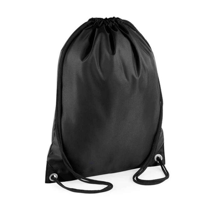 BagBase Budget Gymsac - Black - ONE