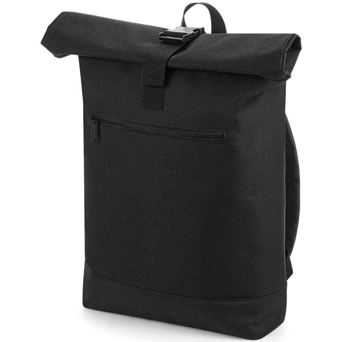 BagBase Roll-Top Backpack - Black - ONE