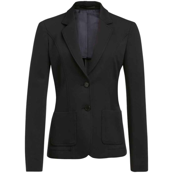 Brook Taverner Ladies Libra Jersey Jacket - Black - 8/R