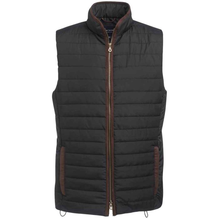 Brook Taverner Tampa Quilted Gilet - Black - XS