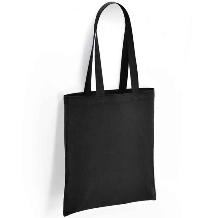 Brand Lab Cotton Long Handle Shopper - Black - ONE