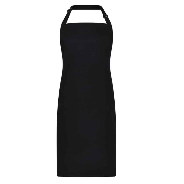 Brand Lab Adjustable Bib Apron - Black - ONE