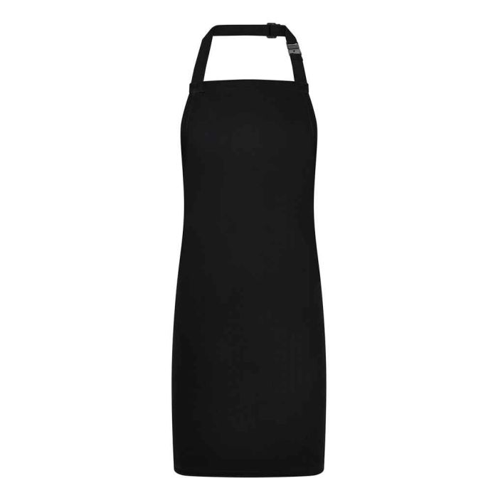 Brand Lab Kids Basic Adjustable Bib Apron - Black - 7-10