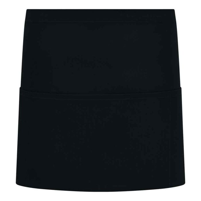 Brand Lab Organic/Recycled Waist Pocket Apron - Black - ONE