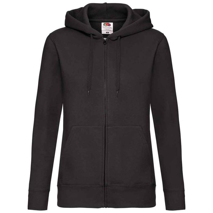 Fruit of the Loom Premium Lady Fit Zip Hooded Jacket main product photo