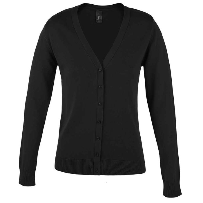 SOL'S Ladies Golden Cotton Acrylic V Neck Cardigan main product photo