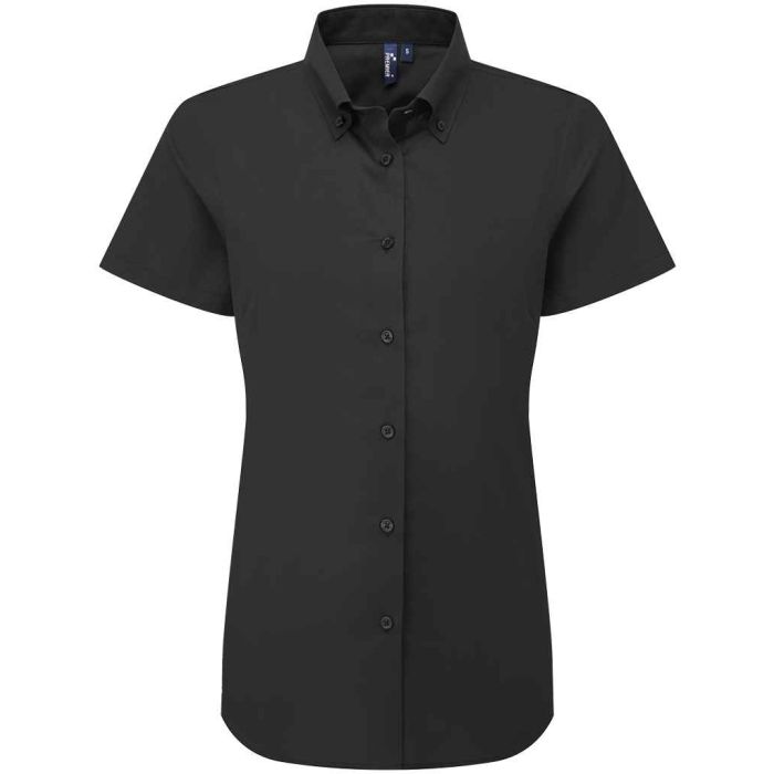 Premier Ladies Supreme Short Sleeve Oxford Shirt main product photo
