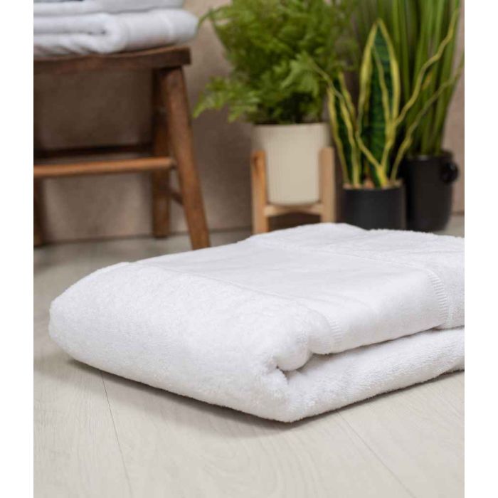 Towel City Organic Printable Border Bath Sheet main product photo