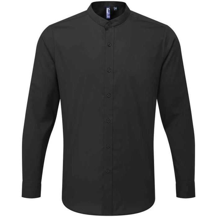Premier Long Sleeve Grandad Shirt main product photo
