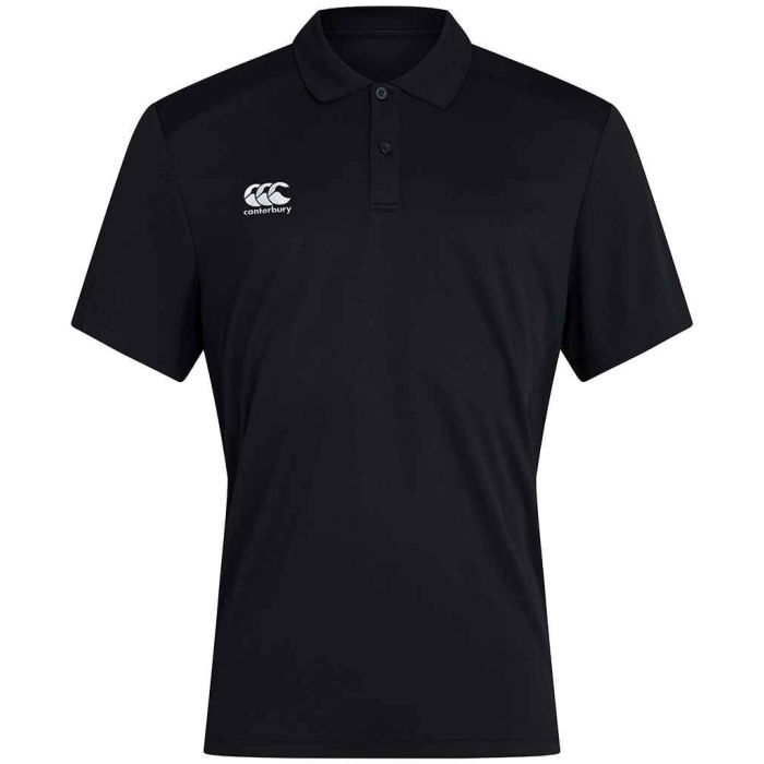 Canterbury Club Dry Polo Shirt - Black - S