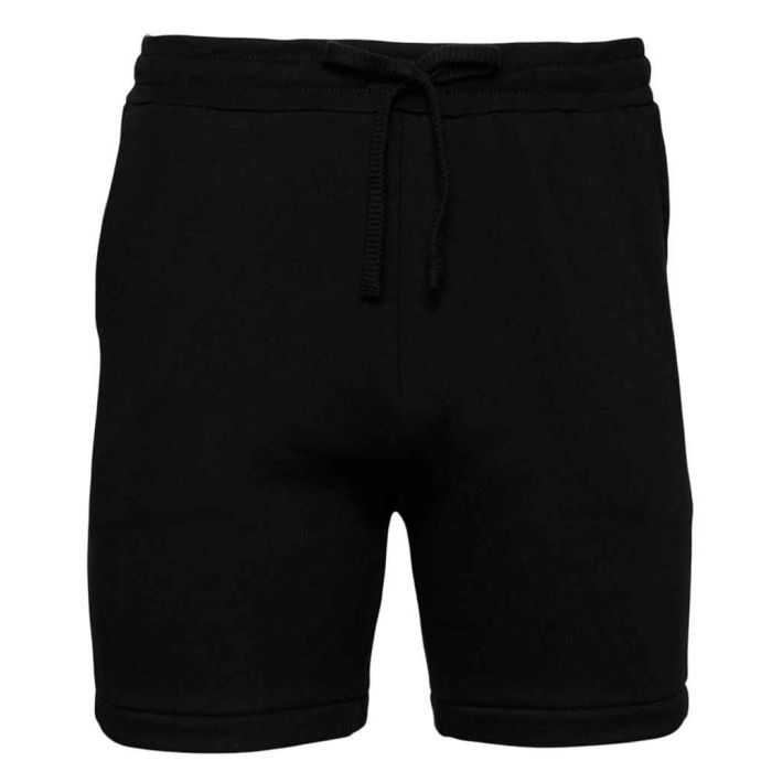 Canvas Unisex Sponge Fleece Sweat Shorts - Black - XS