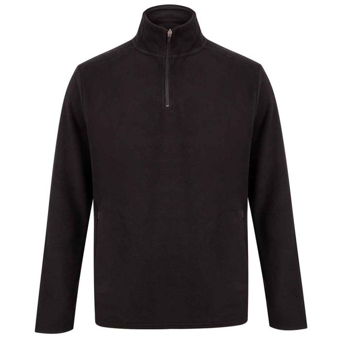 Henbury Zip Neck Micro Fleece main product photo