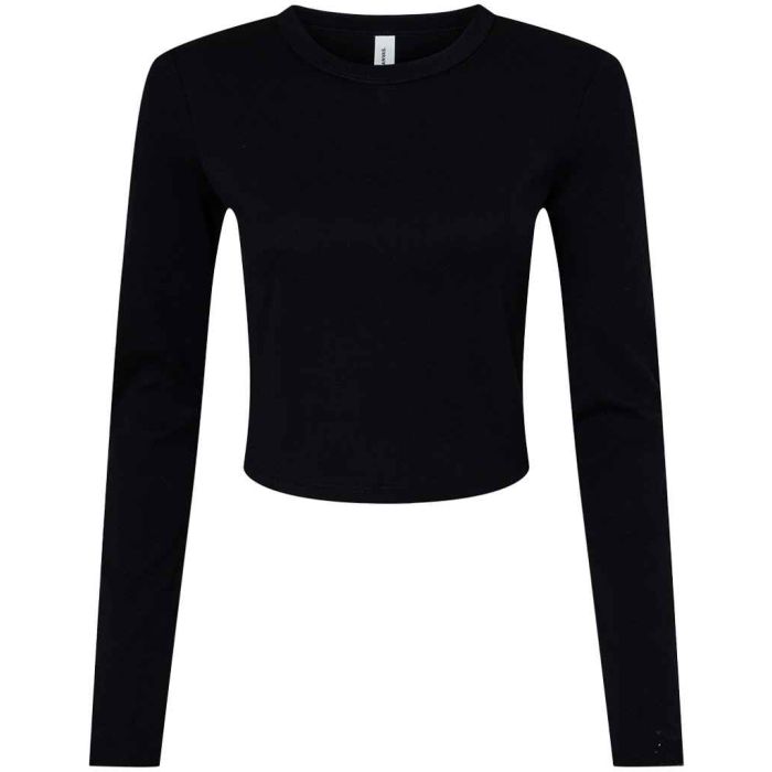 Bella Micro Rib Long Sleeve Baby T-Shirt main product photo