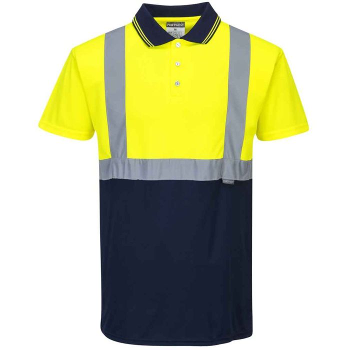 Portwest Hi-Vis Two Tone Polo Shirt main product photo