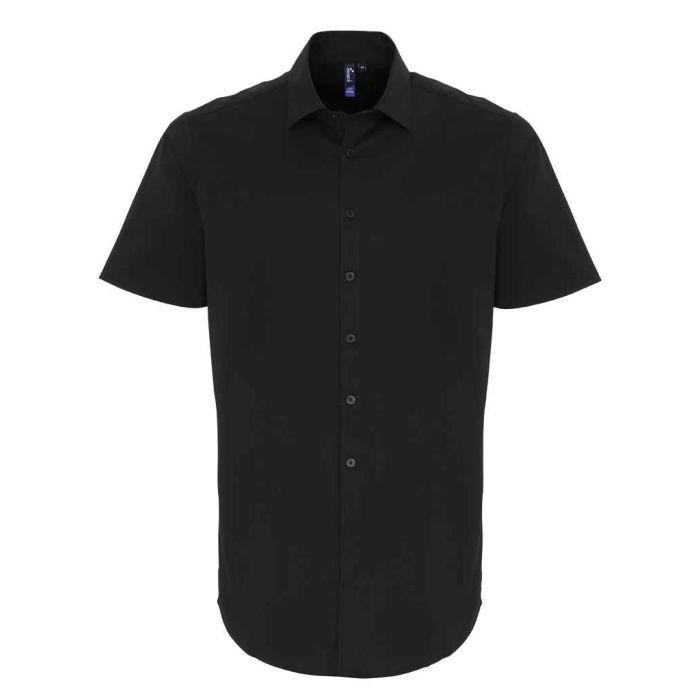 Premier Short Sleeve Stretch Fit Poplin Shirt main product photo