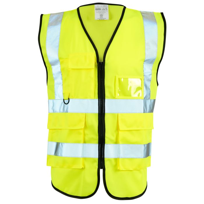 Hi Vis Yellow Executive Vest main product photo