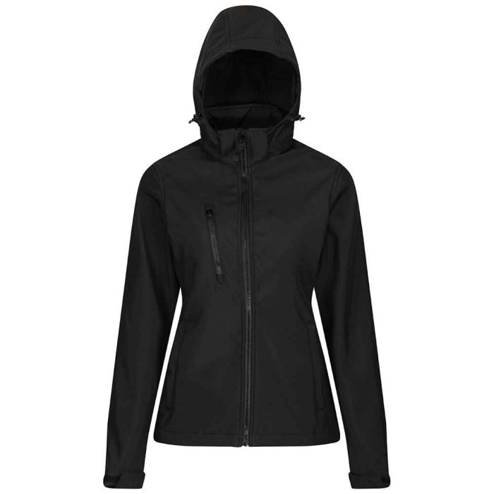 Regatta Ladies Venturer Three Layer Hooded Soft Shell Jacket main product photo