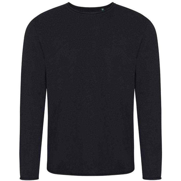 Ecologie Unisex Arenal Sustainable Crew Neck Sweater - Black - XS