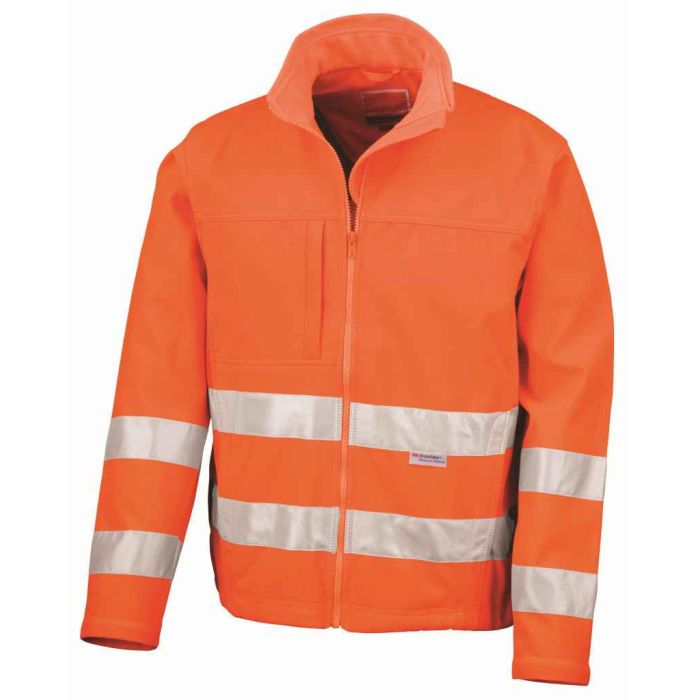 Result Safe-Guard Hi-Vis Soft Shell Jacket main product photo