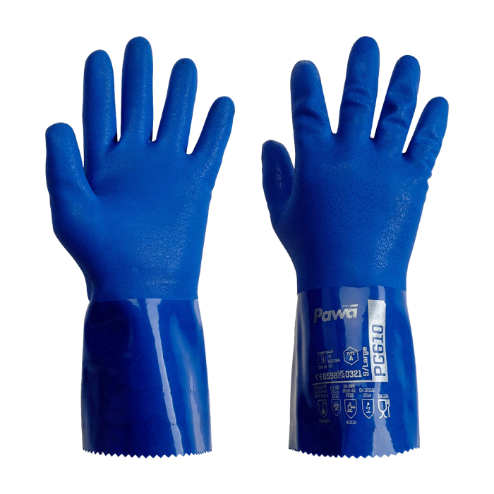 Pawa PG610 Type A Chemical Resistant Gloves main product photo