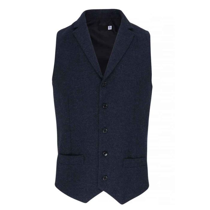 Premier Herringbone Waistcoat main product photo