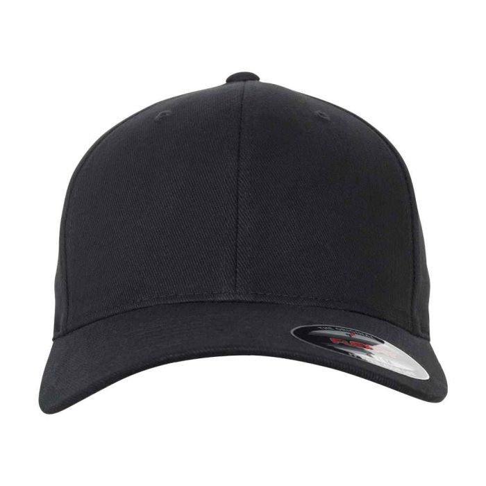 Flexfit Brushed Twill Cap - Black - L/XL