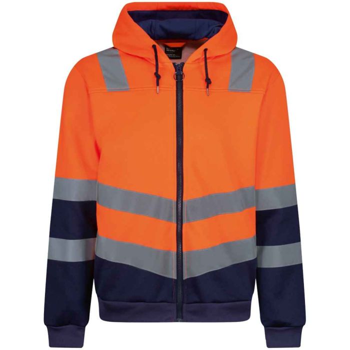 Regatta High Visibility Pro Full Zip Hoodie main product photo