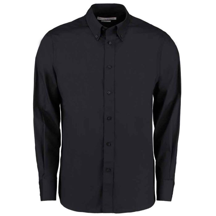 Kustom Kit Long Sleeve Tailored City Business Shirt main product photo