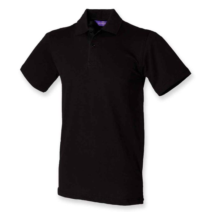 Henbury Unisex Stretch Cotton Pique Polo Shirt