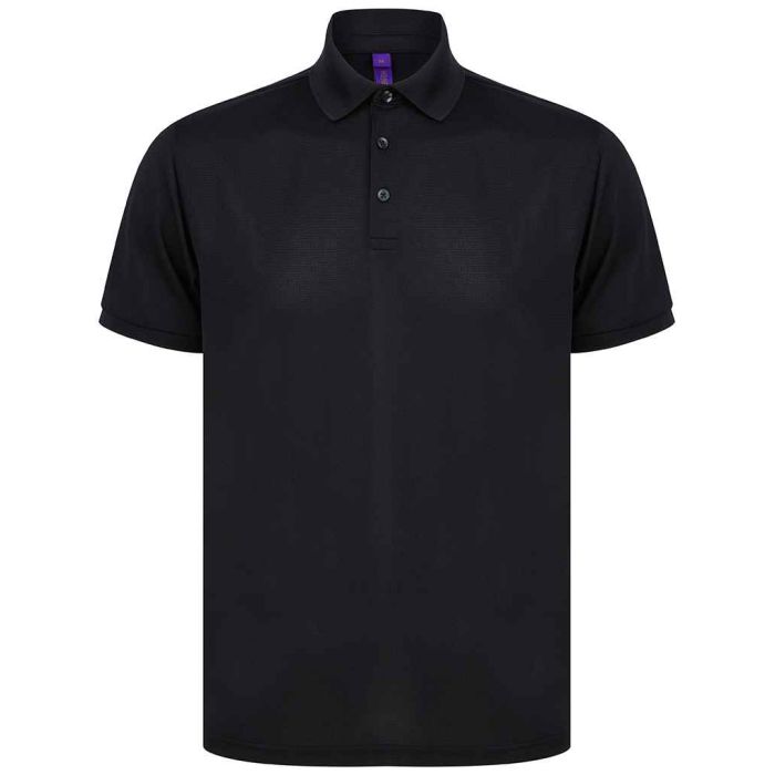 Henbury Recycled Polyester Pique Polo Shirt