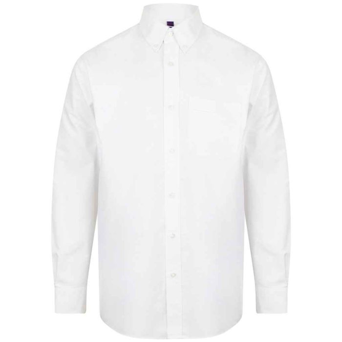 Henbury Long Sleeve Classic Oxford Shirt