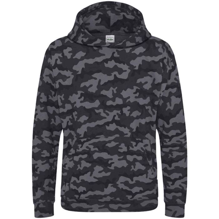 AWDis Kids Camo Hoodie