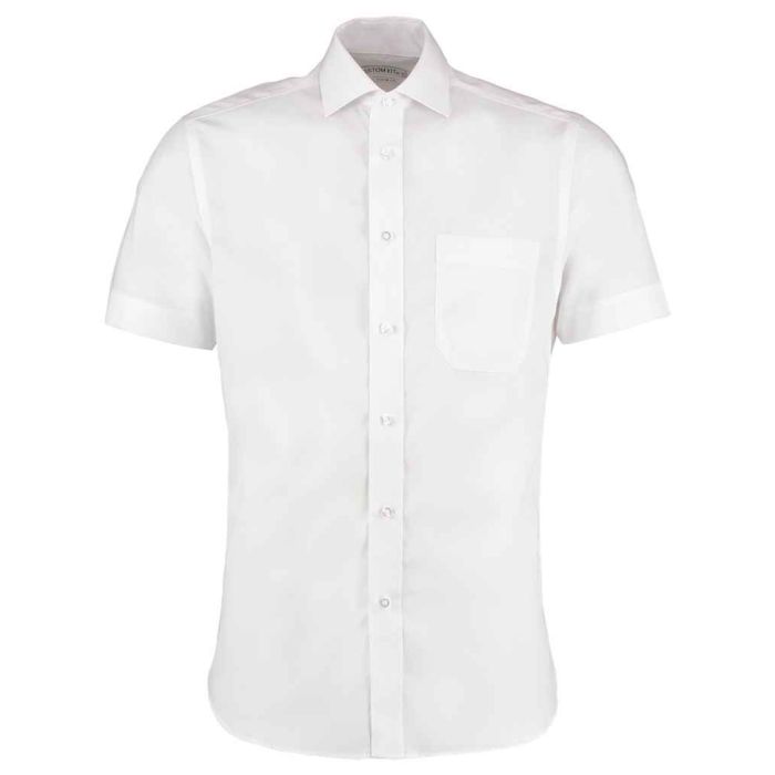 Kustom Kit Premium Short Sleeve Classic Fit Non-Iron Shirt