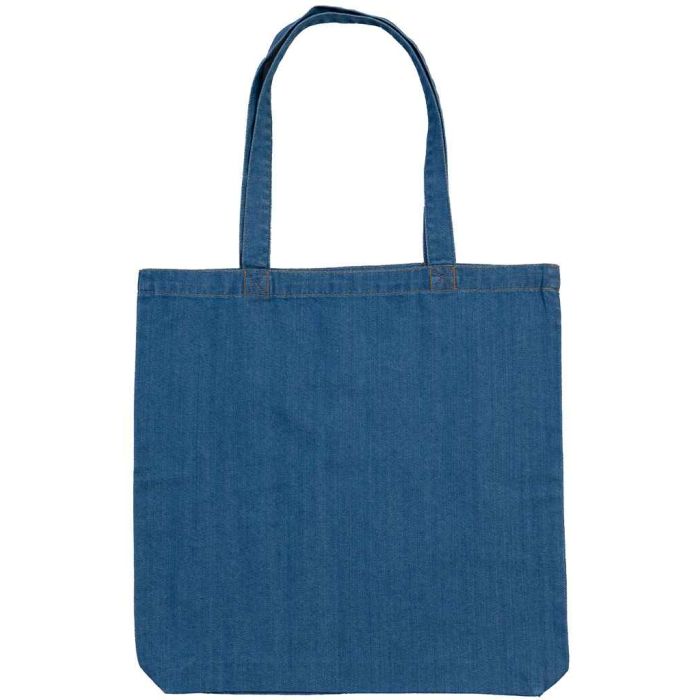 Mantis Denim Tote Bag - Denim Blue - ONE